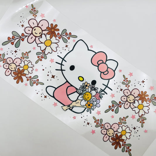 Hello Kitty with Flower Bouquet 16oz